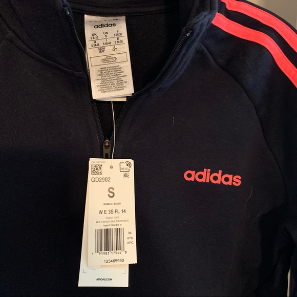 Women’s Adidas quarter zip size small - Picture 2 of 2